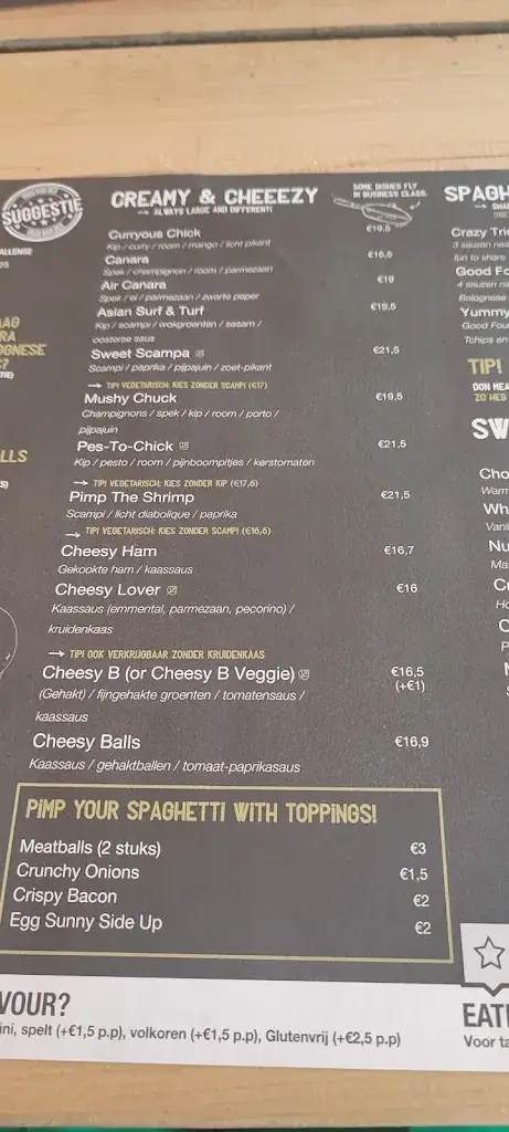Menü_Mister Spaghetti Aalst_Aalst_Bild_4
