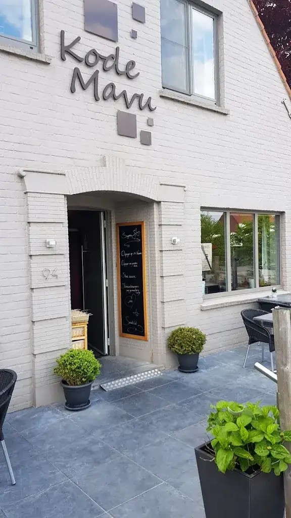 Kode Mavu restaurante en Hooglede