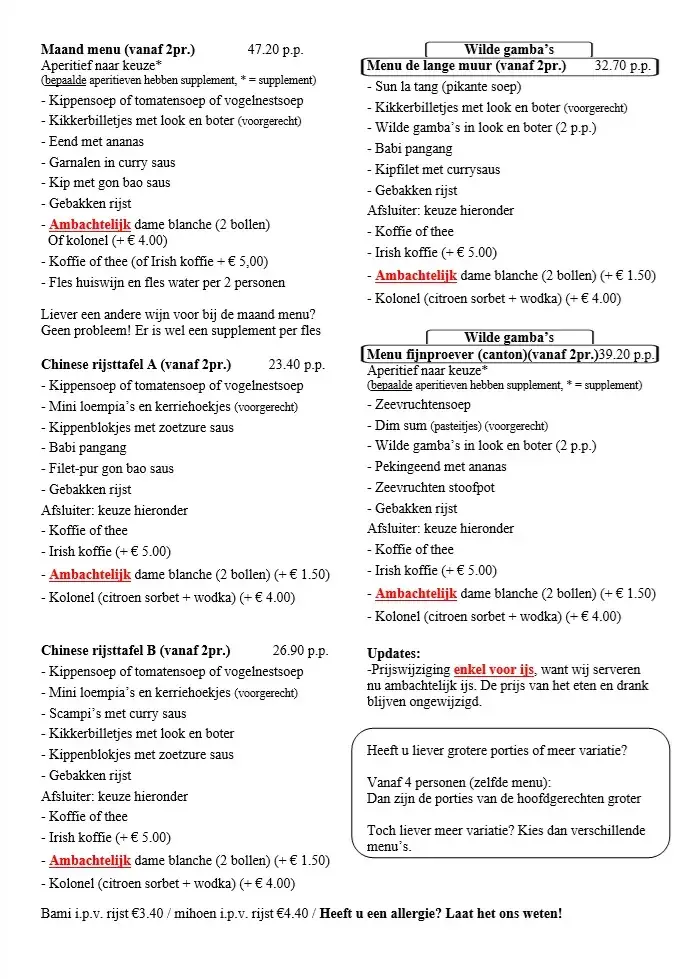 Menu_De Lange Muur_Hooglede_image_1