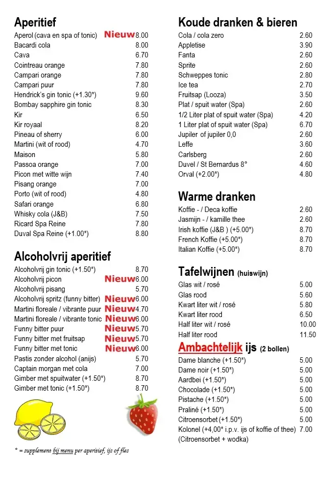 Menu_De Lange Muur_Hooglede_image_2