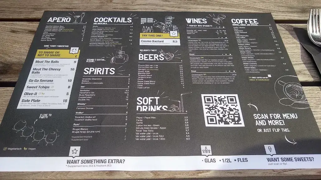 Menu_Mister Spaghetti Roeselare_Roeselare_imagen_1