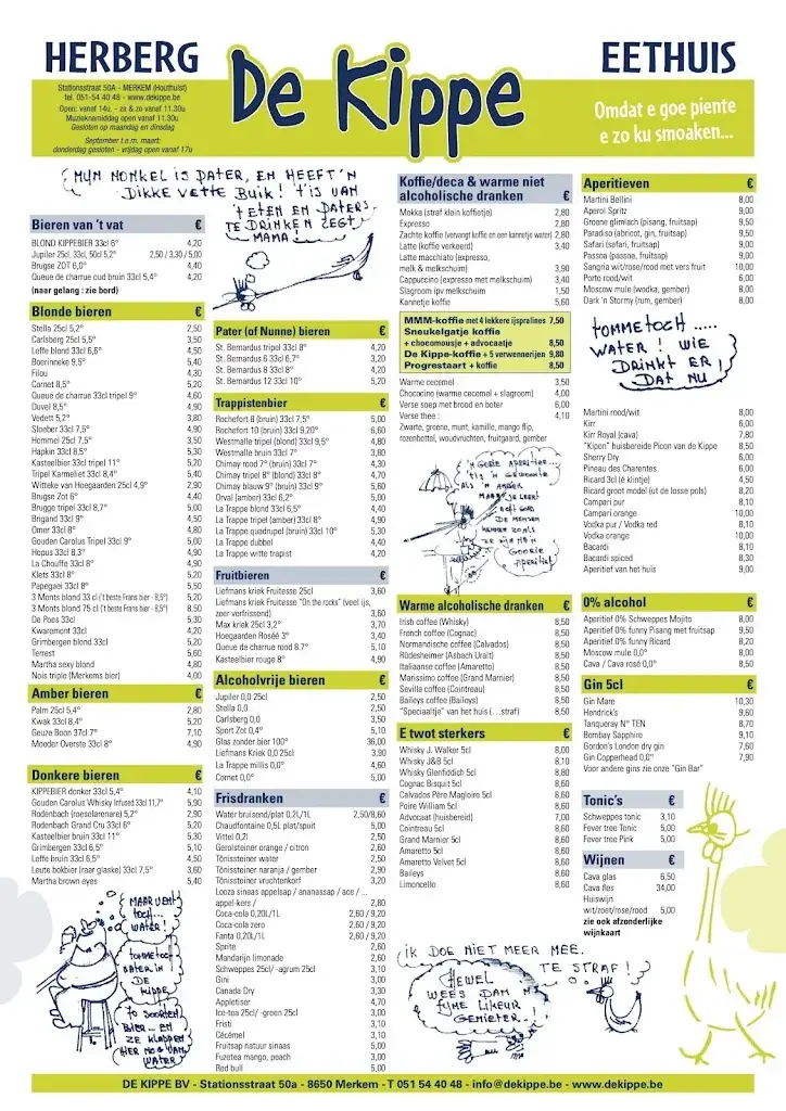 Menu_Bistro De Kippe_Houthulst_image_1