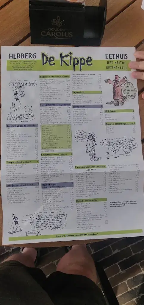 Menu_Bistro De Kippe_Houthulst_image_2