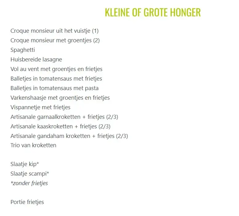 Menu_De groene hemel_Houthulst_image_1