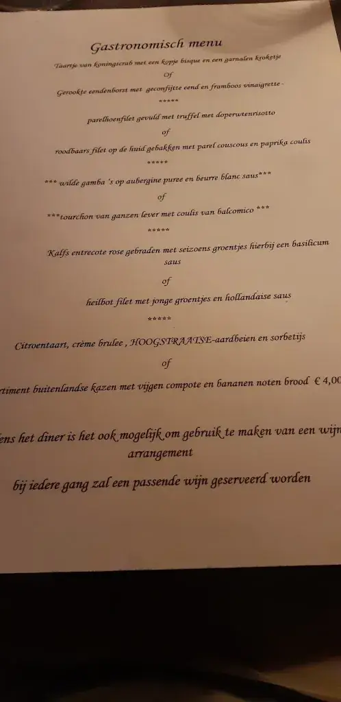 Menü_Mangerie 't Cruydt_Hoogstraten_Bild_1