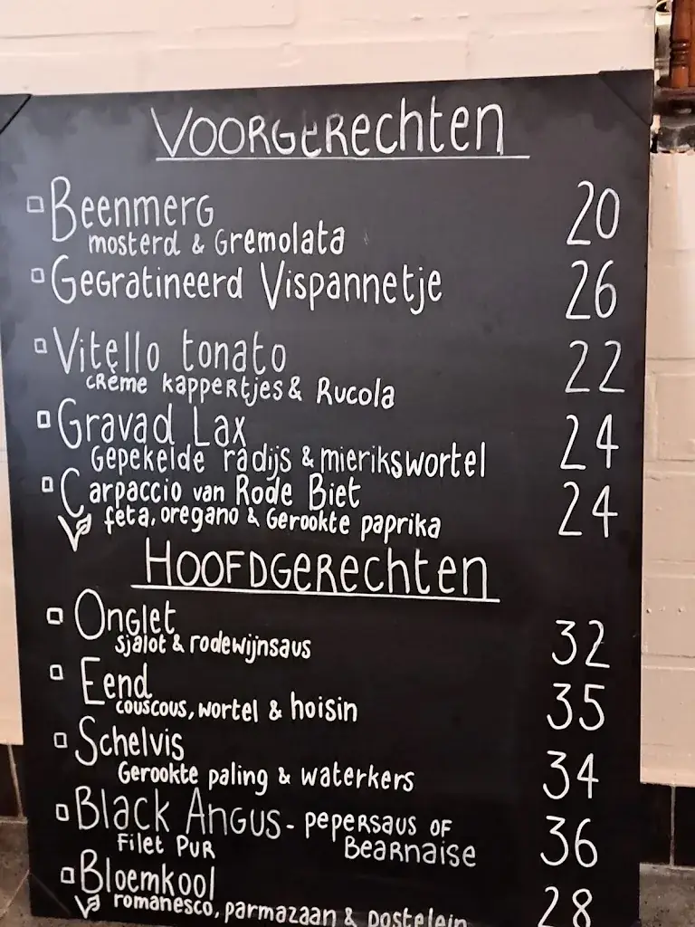 Menü_Bed van Napoleon_Lubbeek_Bild_1