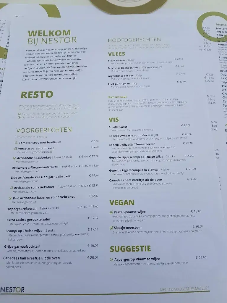 Menu_Restaurant Nestor_Lubbeek_image_2