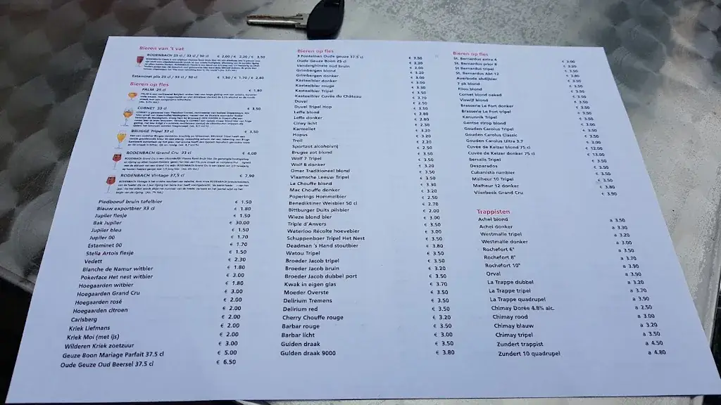 Menu_Verdi's Café_Hulshout_image_1