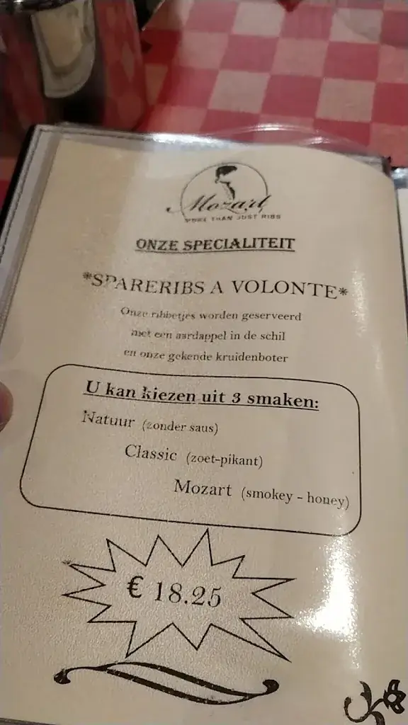 Menü_Mozart Restaurant Aalst_Aalst_Bild_2