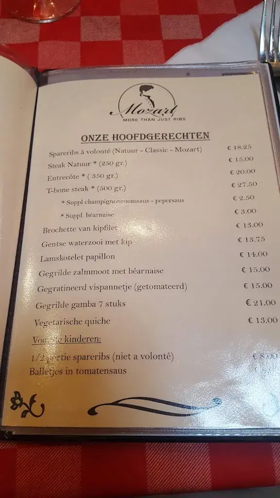 Menü_Mozart Restaurant Aalst_Aalst_Bild_3