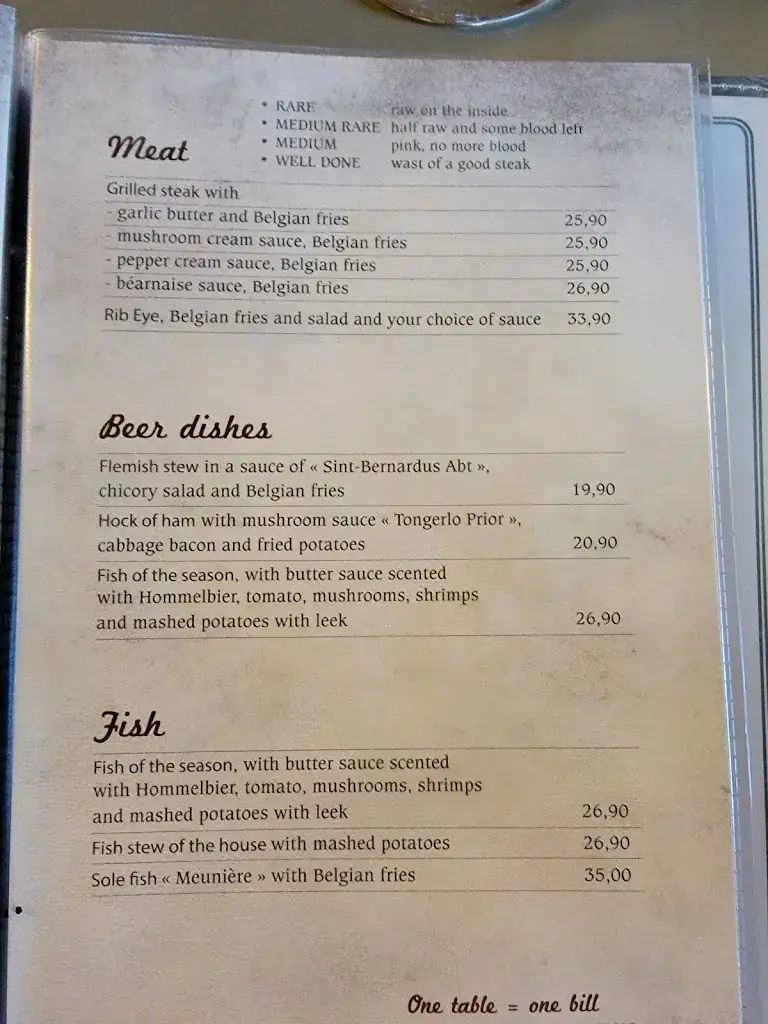 Menu_In 't Klein Stadhuis_Ieper_image_3