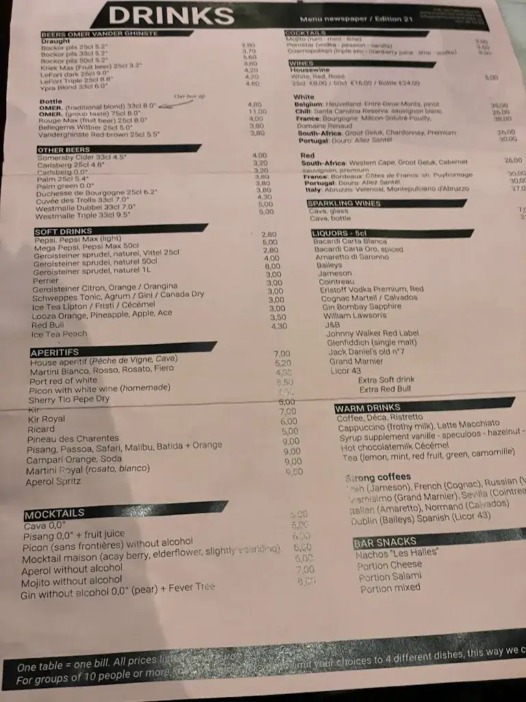 Menu_Marktcafé Les Halles_Ieper_image_2