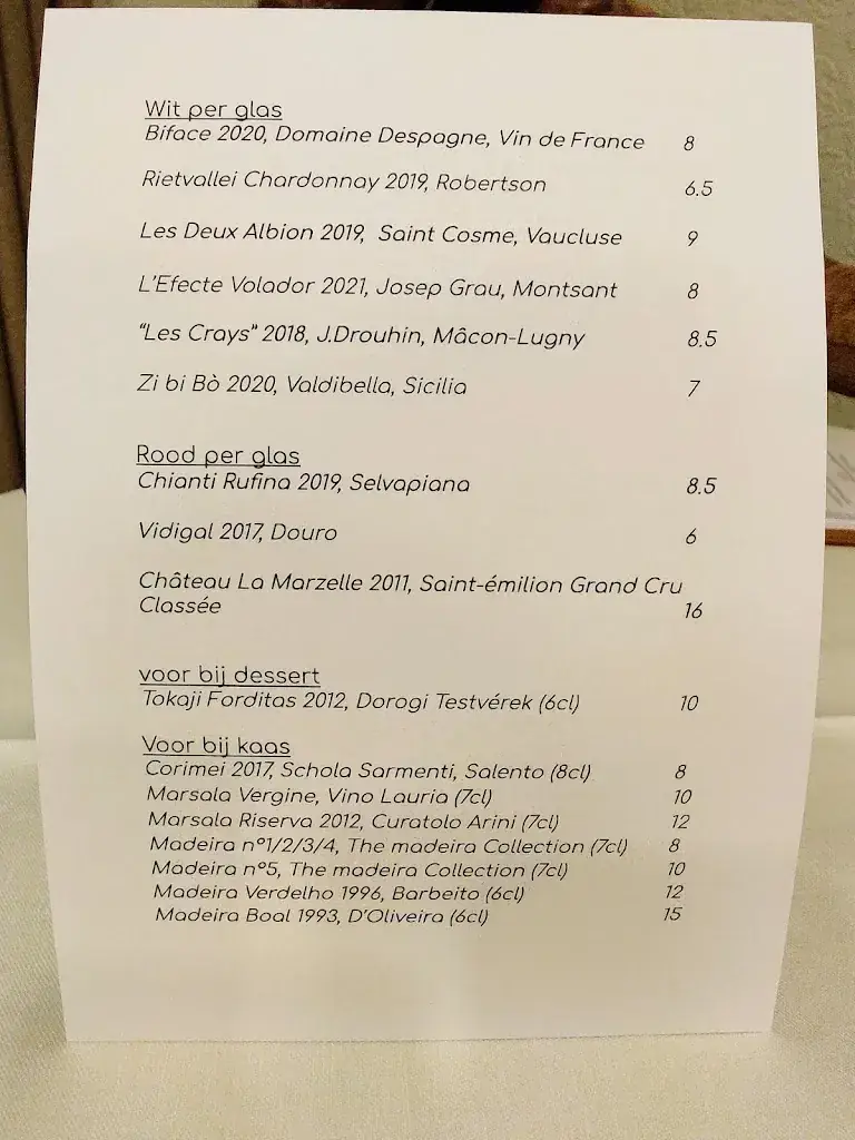 Menü_Restaurant Découverte_Ieper_Bild_3