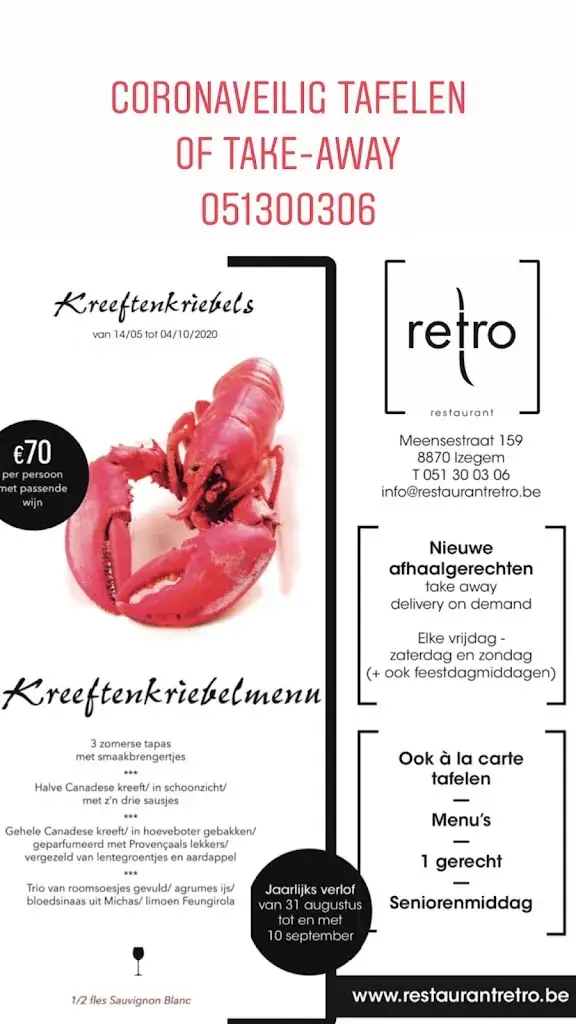 Menu_Restaurant Retro_Izegem_image_3