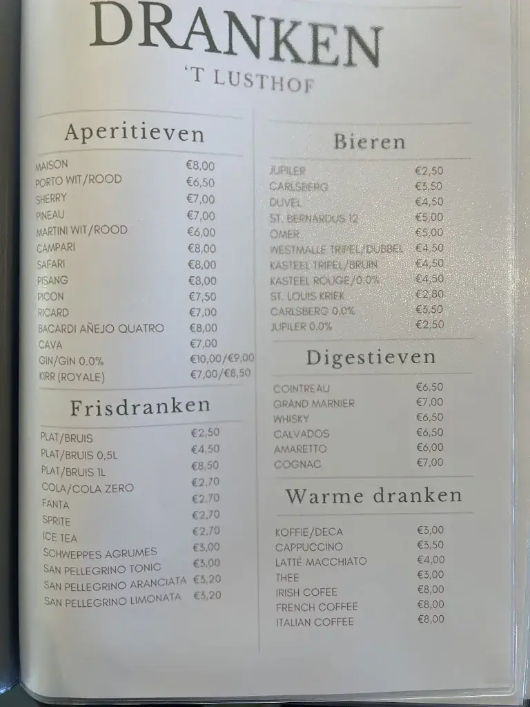 Menü_Restaurant 't Lusthof_Tielt_Bild_3