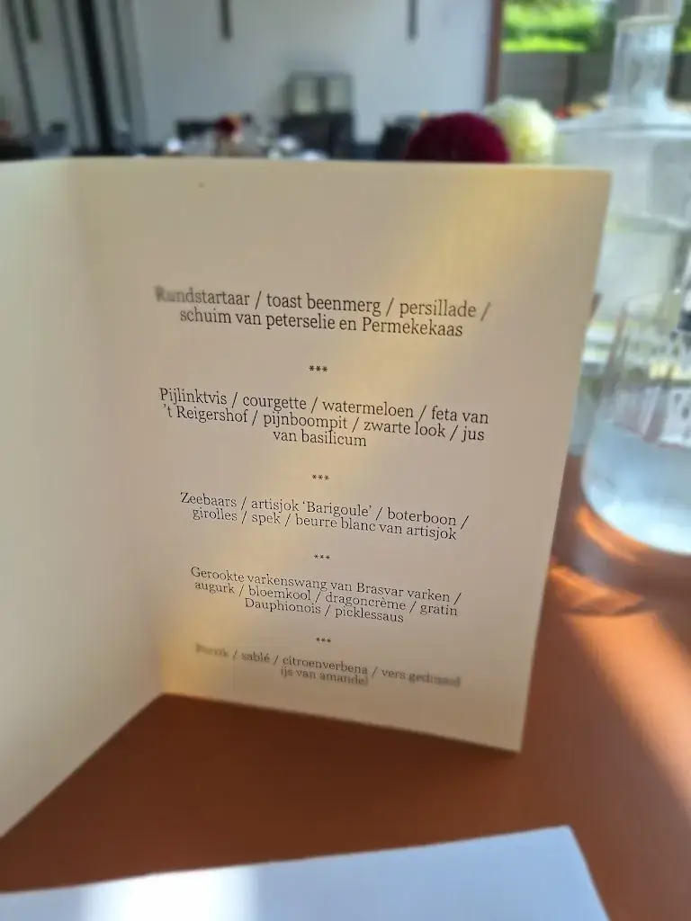 Menu_Côté Préféré_Jabbeke_imagen_2