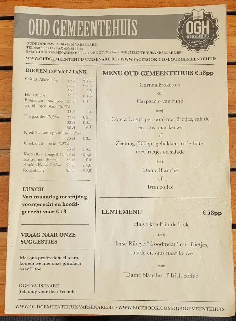 Menu_Oud Gemeentehuis_Jabbeke_image_1