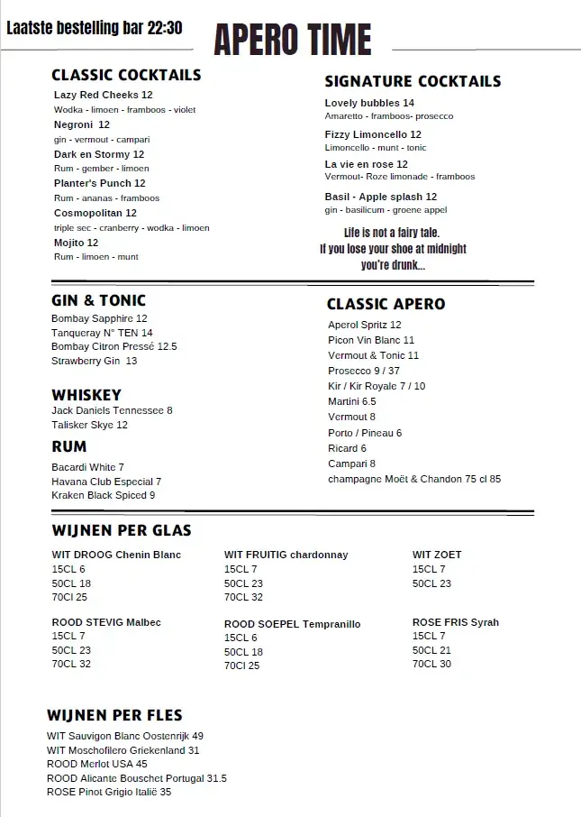 Menu_Manzo's Tapas & Bistro_Jabbeke_image_2