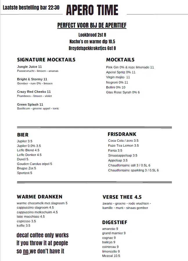 Menu_Manzo's Tapas & Bistro_Jabbeke_image_4