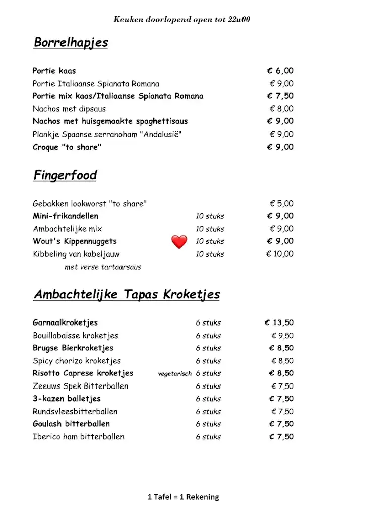 Menü_Eetkroeg De Stille Genieter Jabbeke_Jabbeke_Bild_1