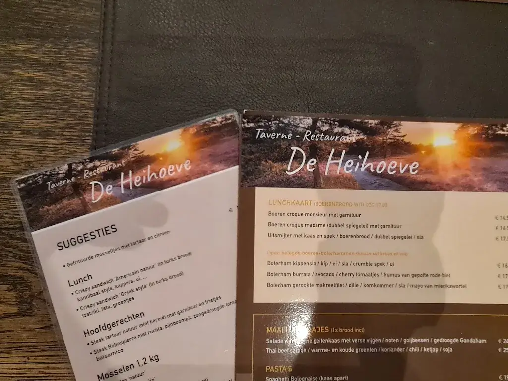 Menü_Restaurant De Heihoeve_Kalmthout_Bild_3