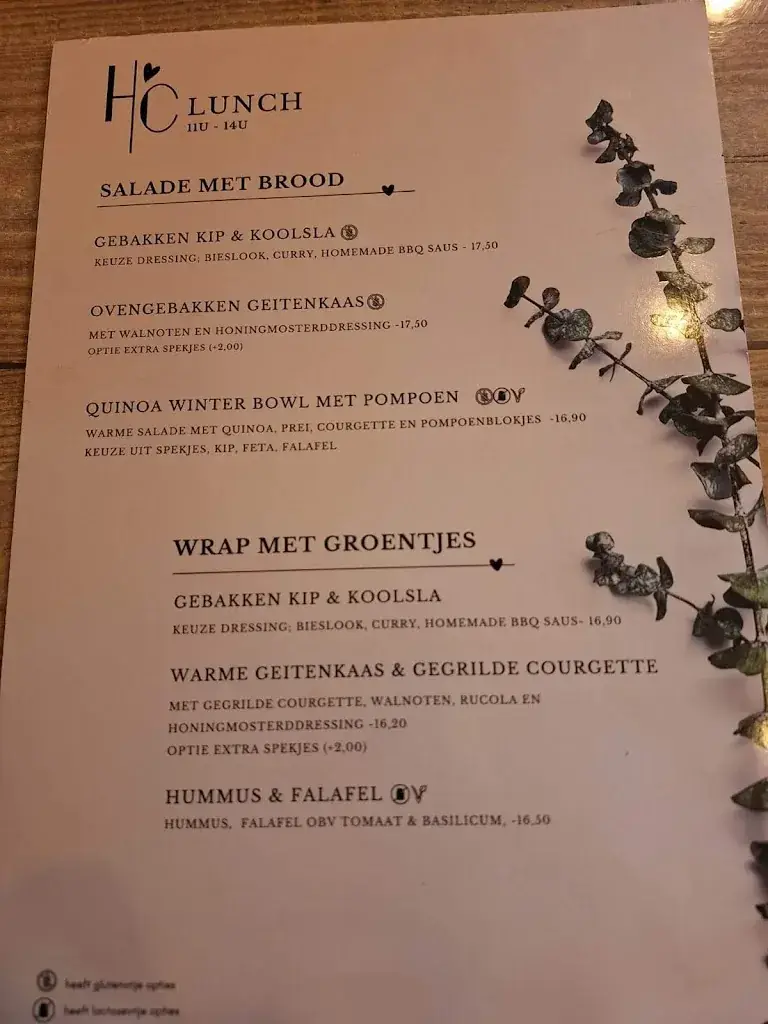 Menu_Heide City_Kalmthout_imagen_1