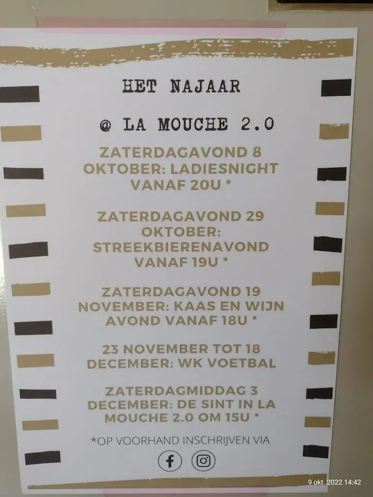 Menu_Café La Mouche_Aalter_image_1