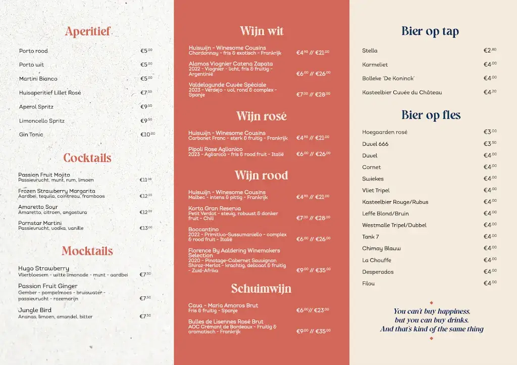 Menü_Gastrobar Lokal_Kasterlee_Bild_1