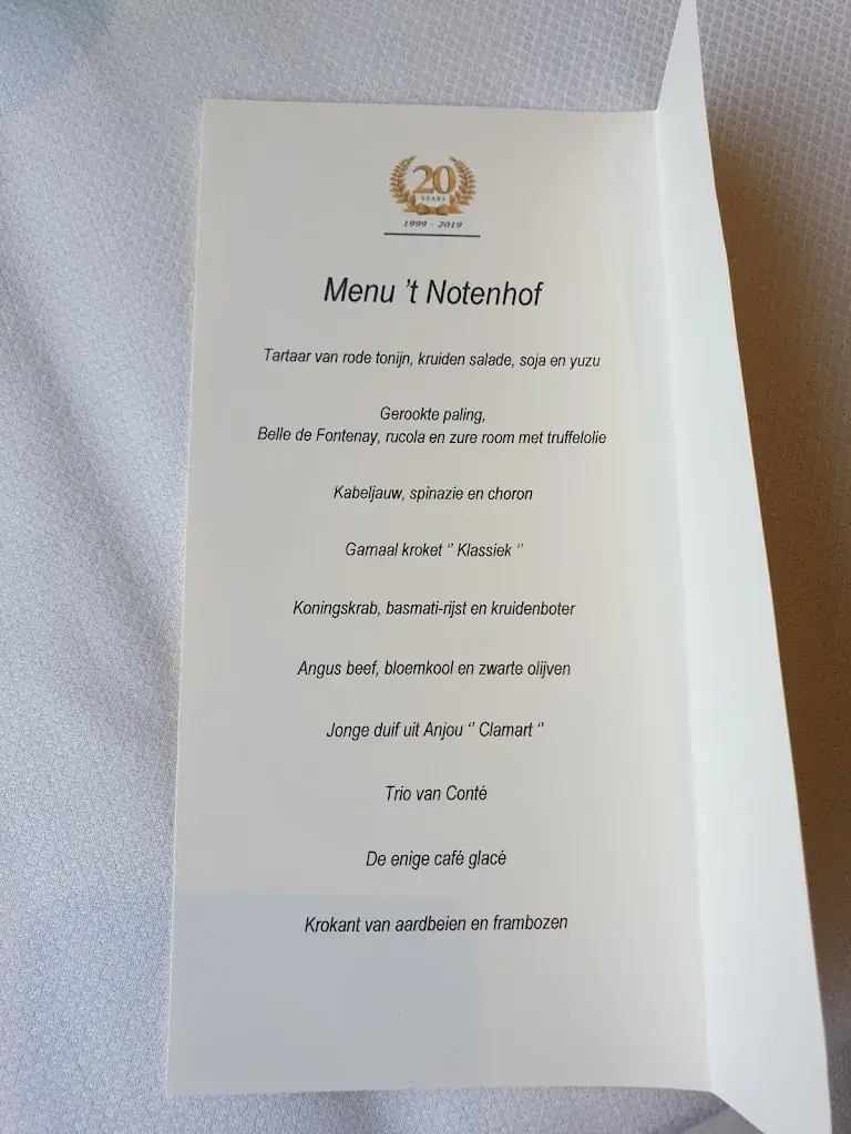 Menu_Restaurant 't Notenhof_Londerzeel_image_3
