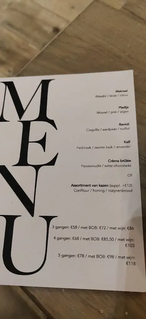 Menu_Restaurant Oogst_Assenede_image_3