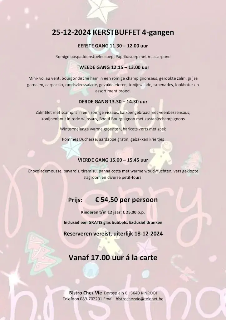 Menu_Bistro Chez Vie_Kinrooi_image_1
