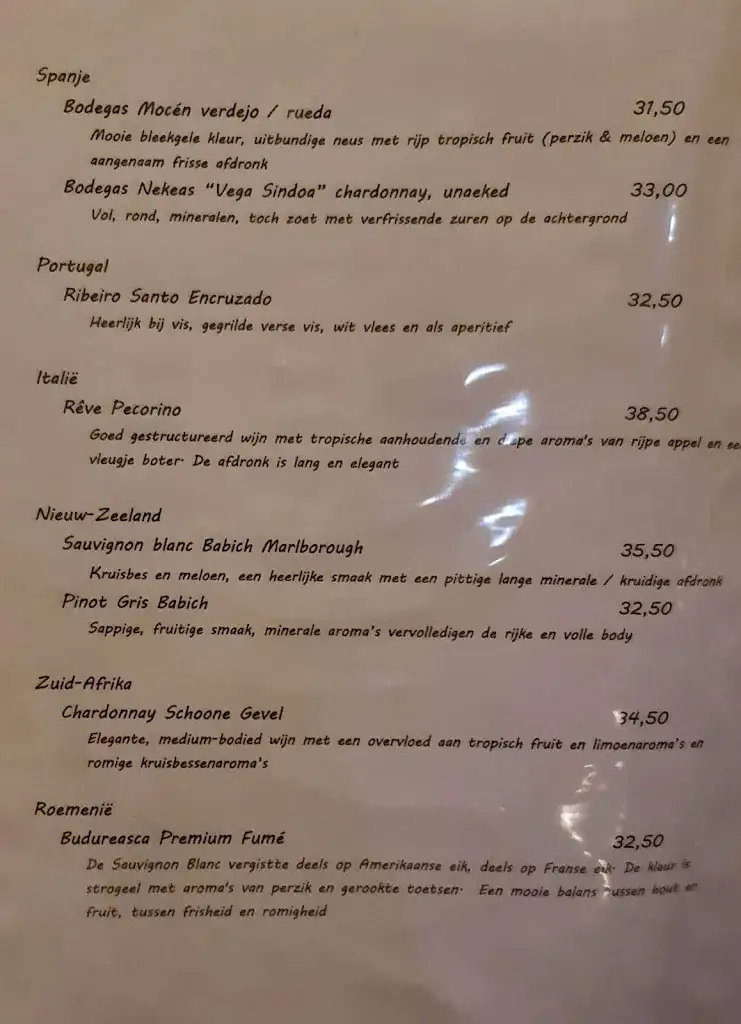 Menu_Restaurant Diederick van Assenede_Assenede_image_3