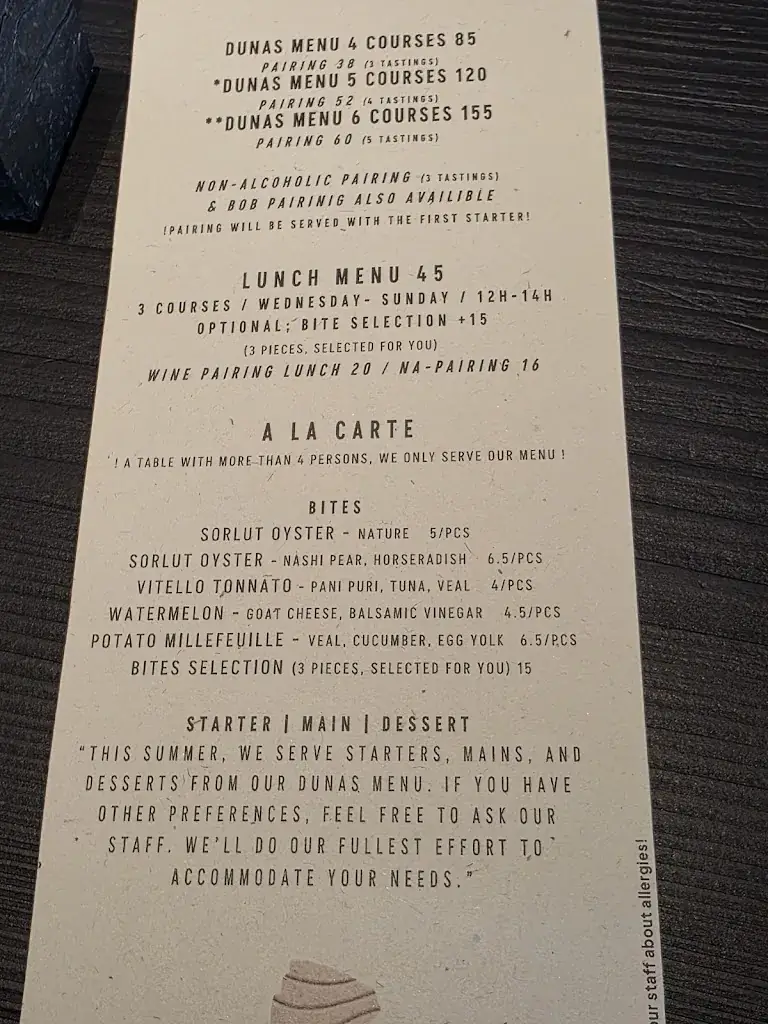 Menu_Dunas_Knokke-Heist_image_3
