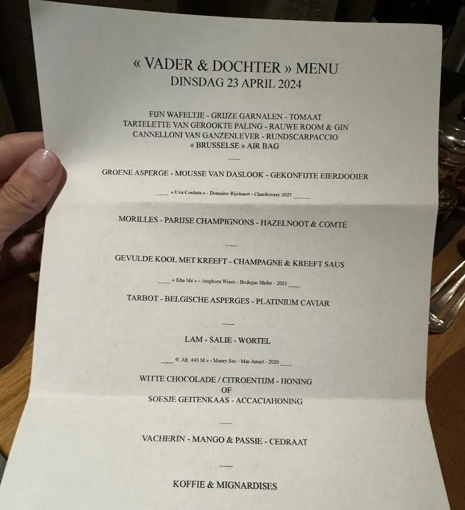 Menü_Bel-Etage_Knokke-Heist_Bild_1