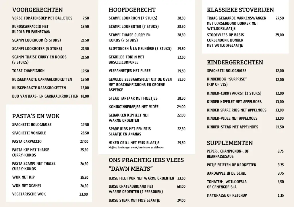 Menu_Brasserie De Hoge Boom_Kapellen_image_1