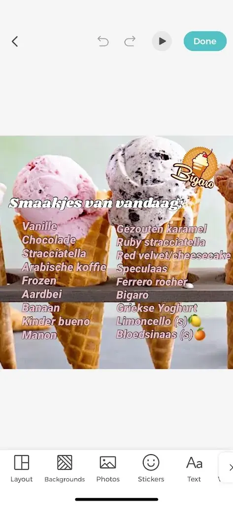 Menü_Bigaro_Hasselt_Bild_3