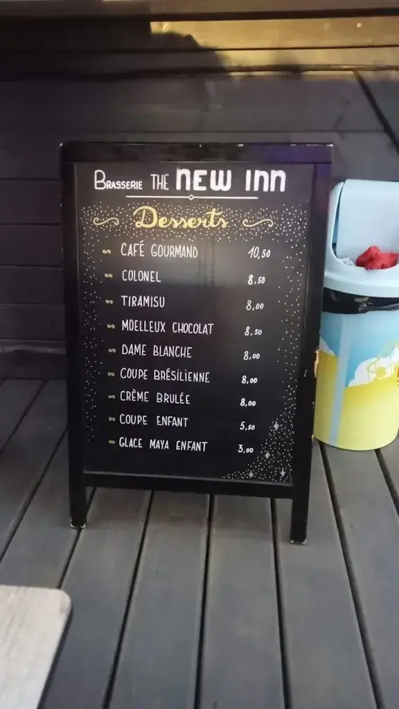 Menü_The New Inn Brasserie_Kraainem_Bild_1