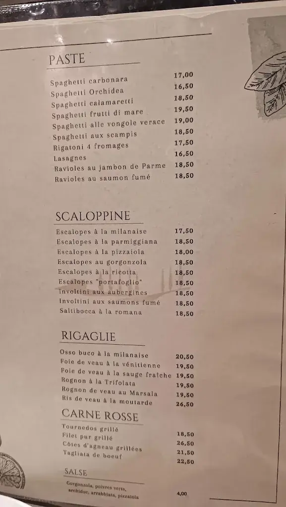 Menu_Ristorante San Tucci_Kraainem_image_1