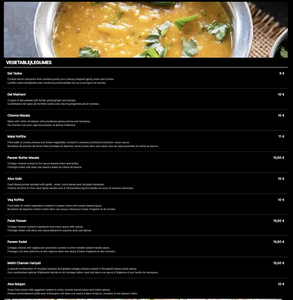 Menu_Love me kitchen_Kraainem_image_3