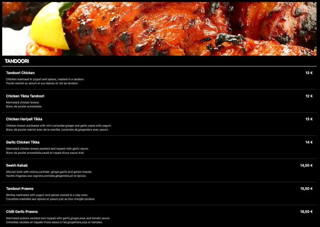 Menu_Love me kitchen_Kraainem_image_4