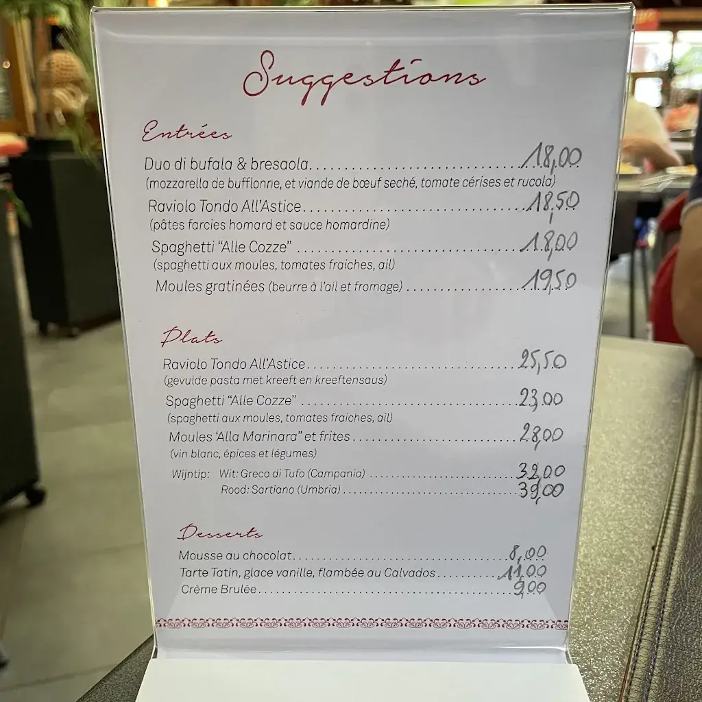 Menü_Ristorante Firenze_Kortenberg_Bild_1