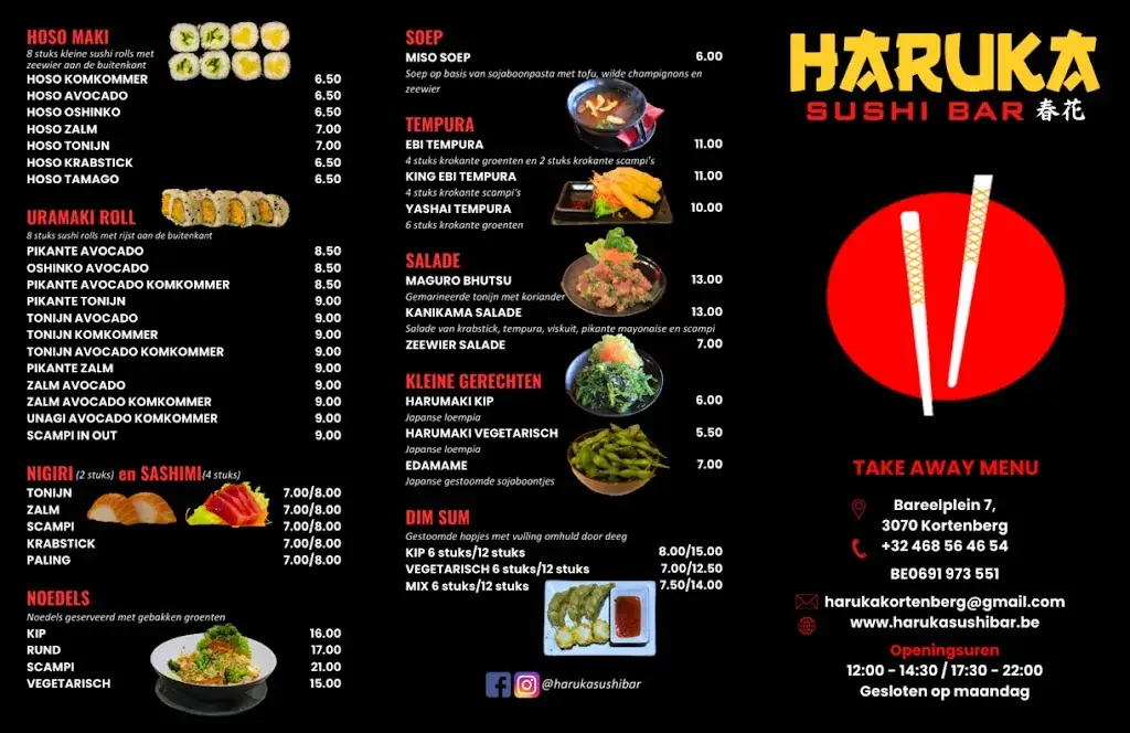 Menu_Haruka Sushi Bar_Kortenberg_image_2