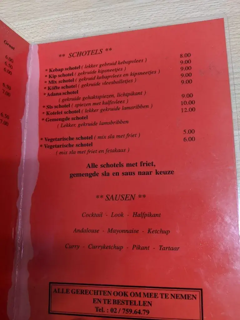 Menu_Sultan kebab_Kortenberg_image_4