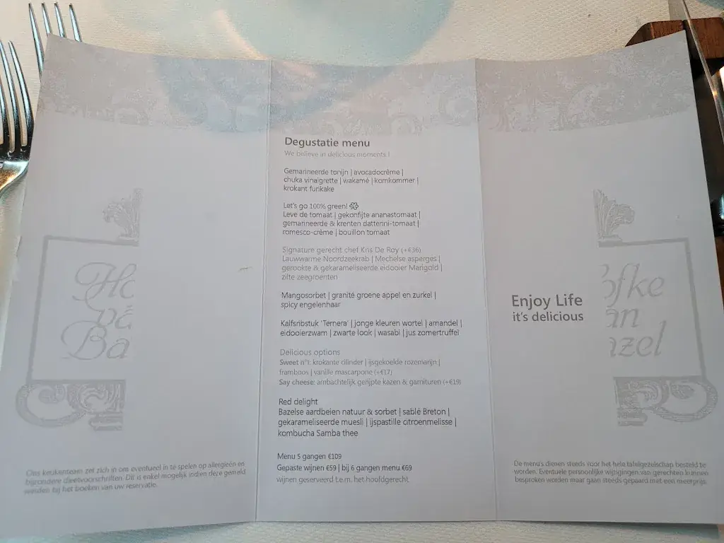 Menü_Hofke van Bazel_Beveren-Kruibeke-Zwijndrecht_Bild_1