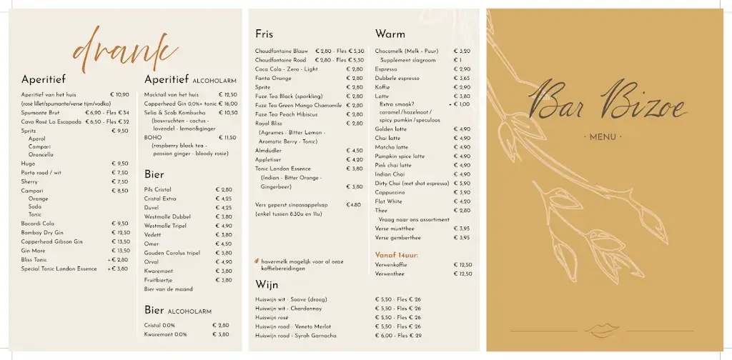 Menu_Bar Bizoe_Beveren-Kruibeke-Zwijndrecht_image_1
