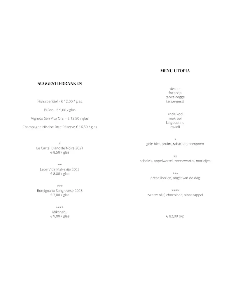 Menu_Restaurant Dirkjan Decock_Kortrijk_imagen_1