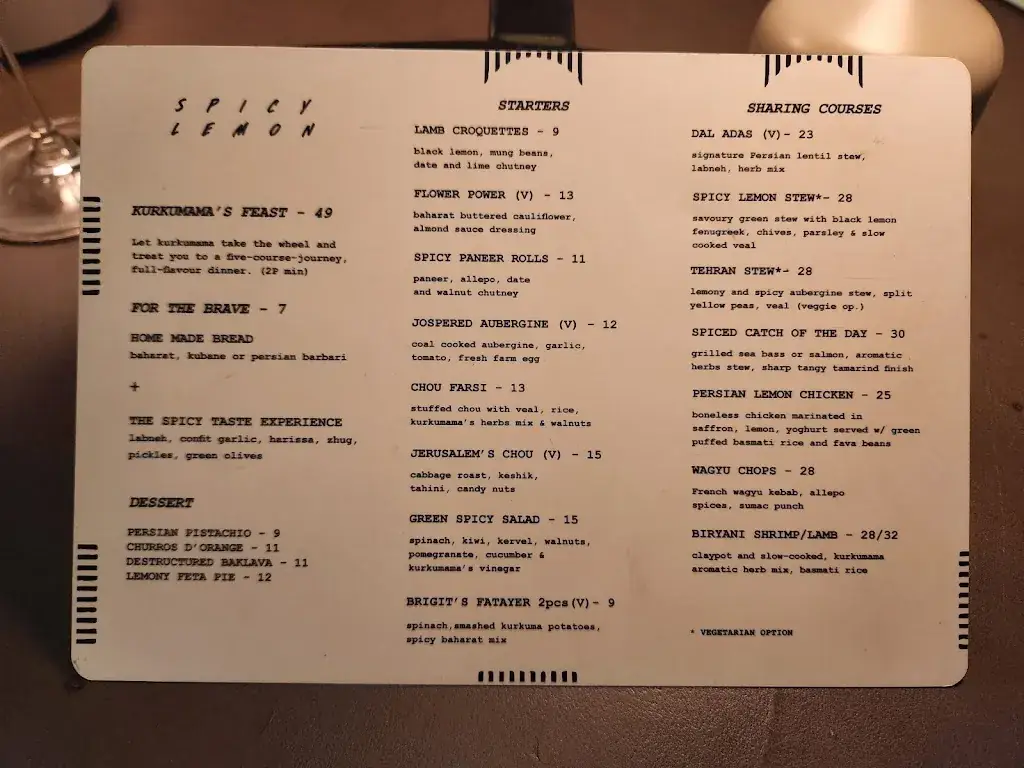 Menu_Spicy Lemon Kortrijk_Kortrijk_image_3