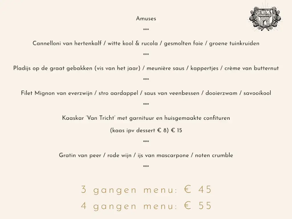 Menu_Restaurant d' Oude Burcht_Kortrijk_image_1
