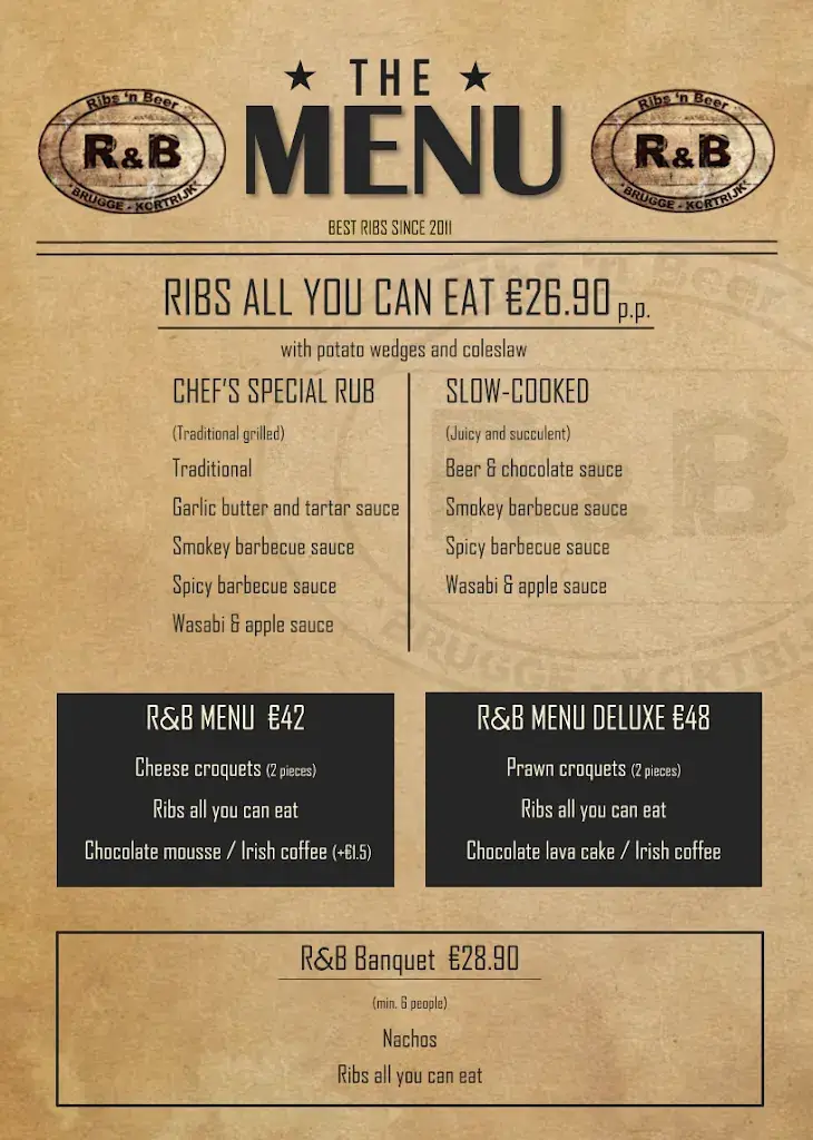 Menu_Ribs 'n Beer Kortrijk_Kortrijk_image_3