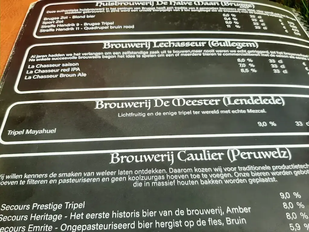 Menu_Brasserie 't Mouterijtje_Kortrijk_image_2